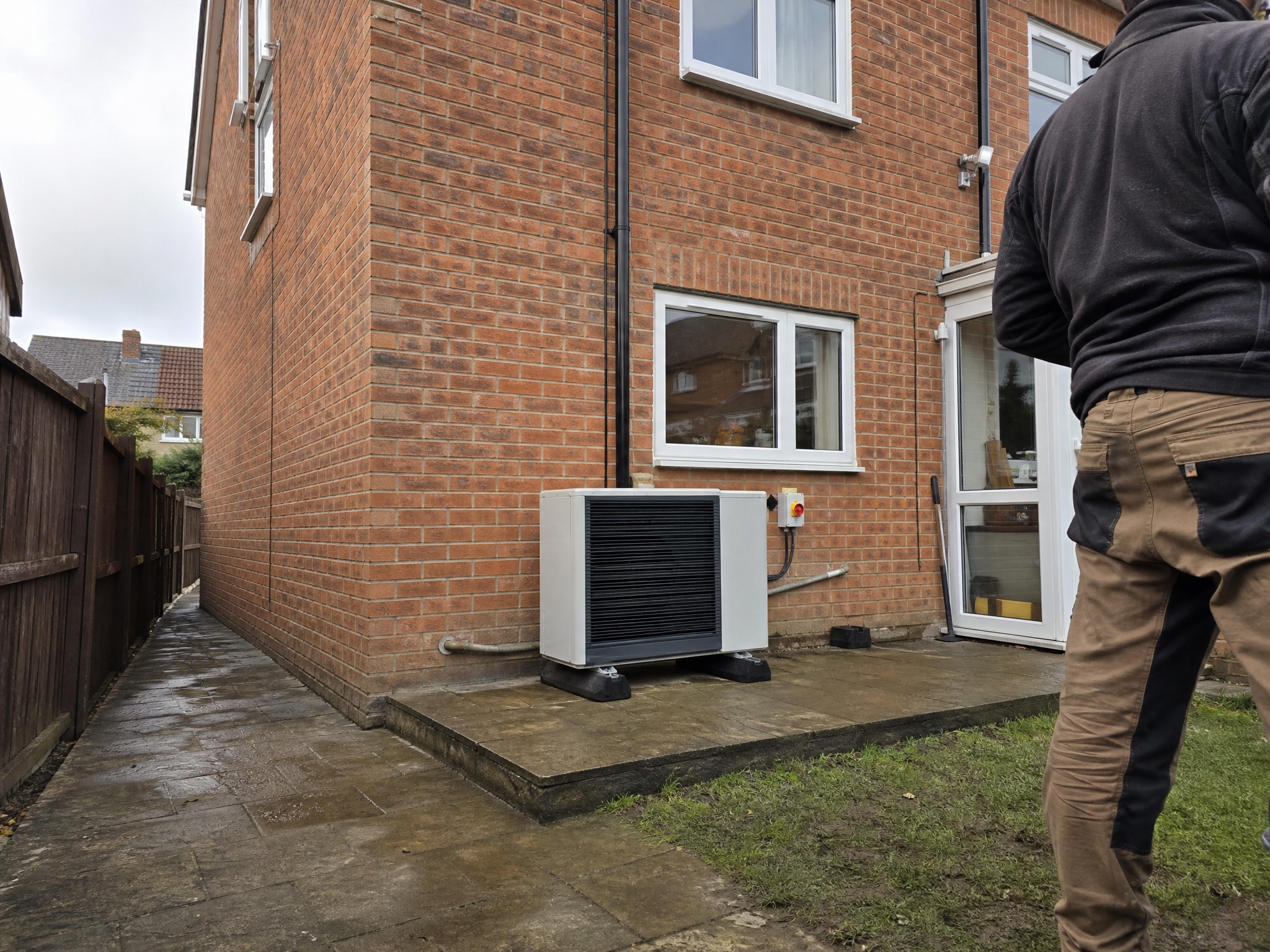 Property context showing the area relevant to are heat pumps worth it? at a British home