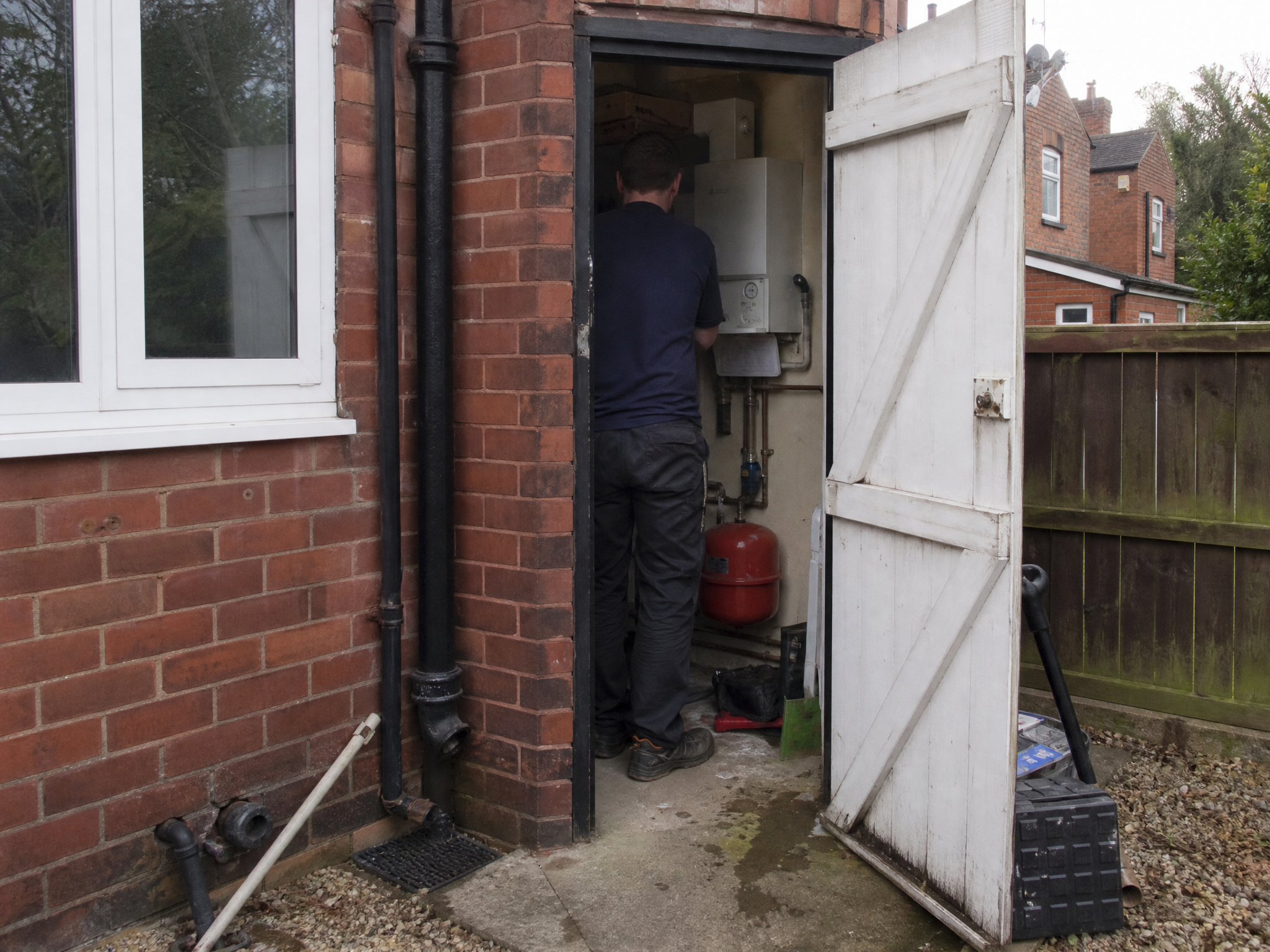 Property context showing the area relevant to boiler upgrade scheme: can you get the £7,500 grant? at a British home