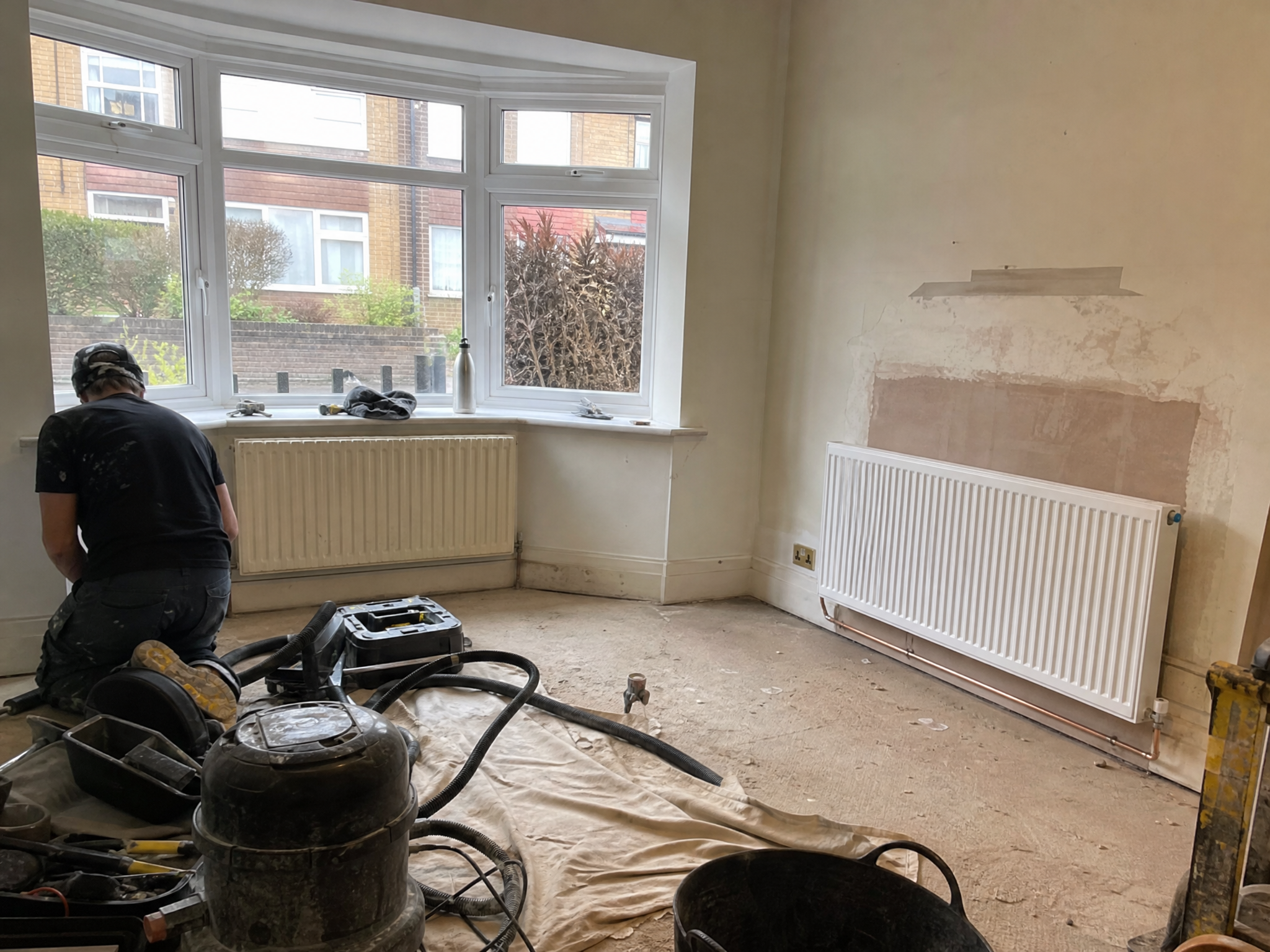 Property context showing the area relevant to will you need new radiators for a heat pump? at a British home